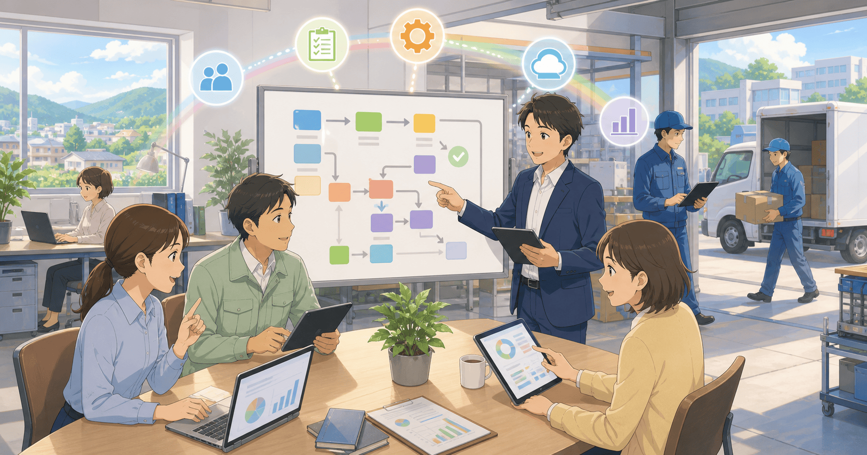 地域の人手不足を業務改善で乗り切るのアイキャッチ