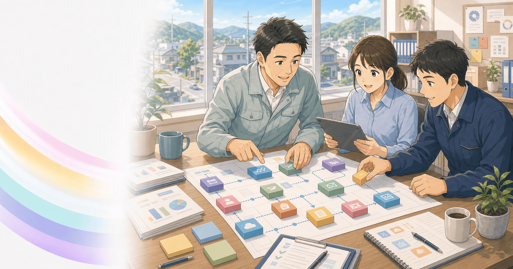 地方でスモールDXを積み重ねるのアイキャッチ