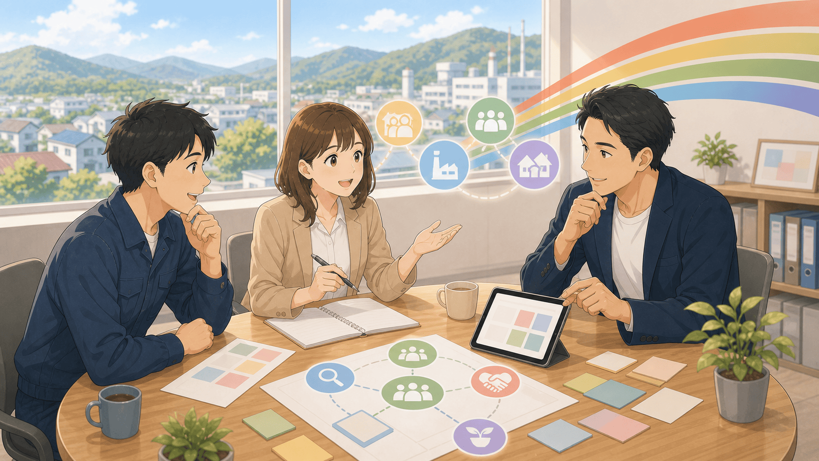 地方の人手不足を採用と定着で乗り切るのアイキャッチ