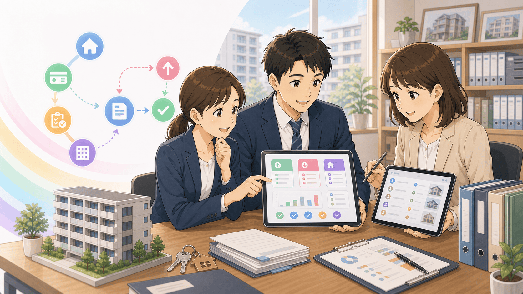 不動産・賃貸管理の入出金を効率化するのアイキャッチ