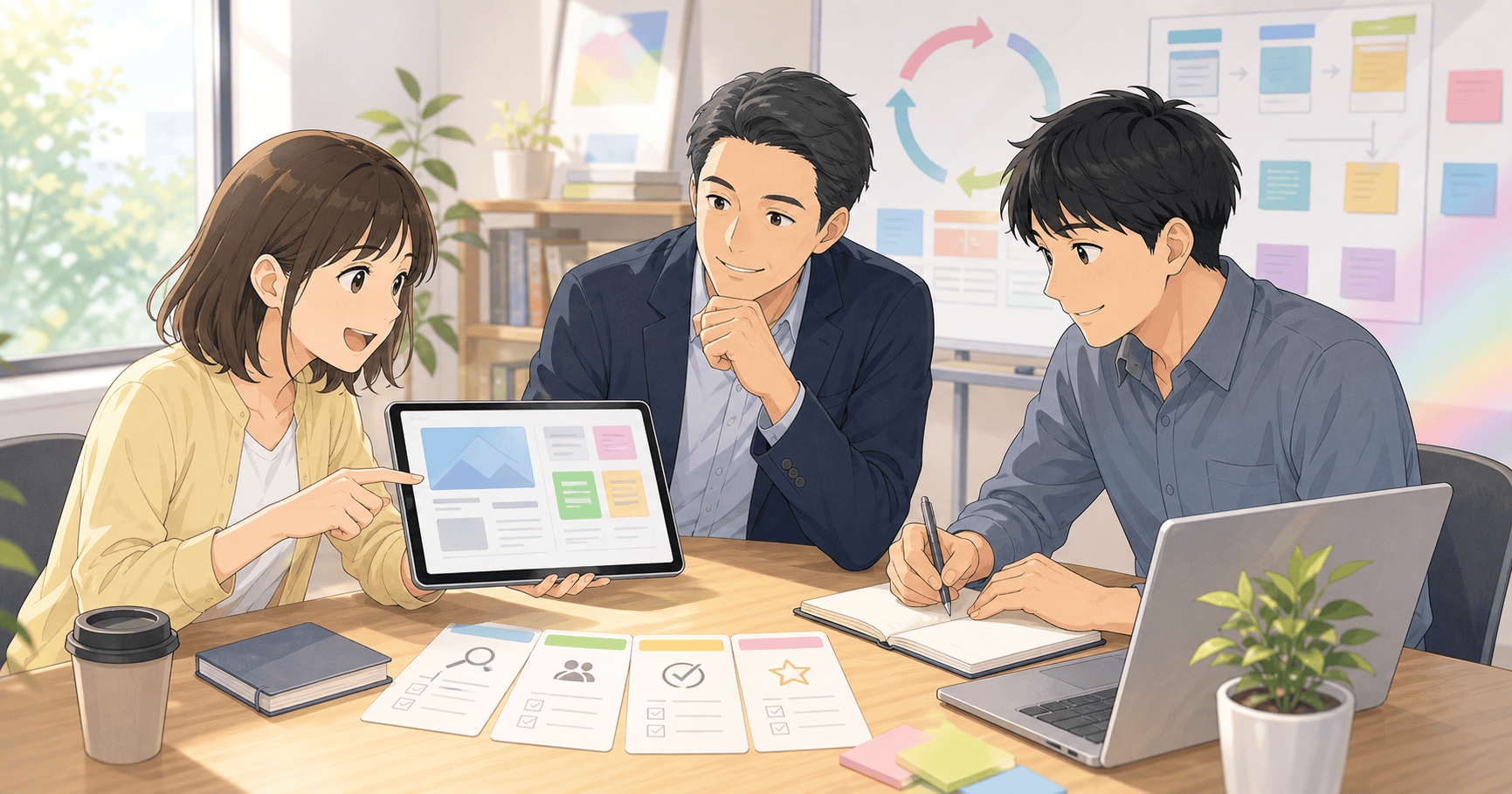 社内担当者が育つAI共創のレビュー習慣のアイキャッチ