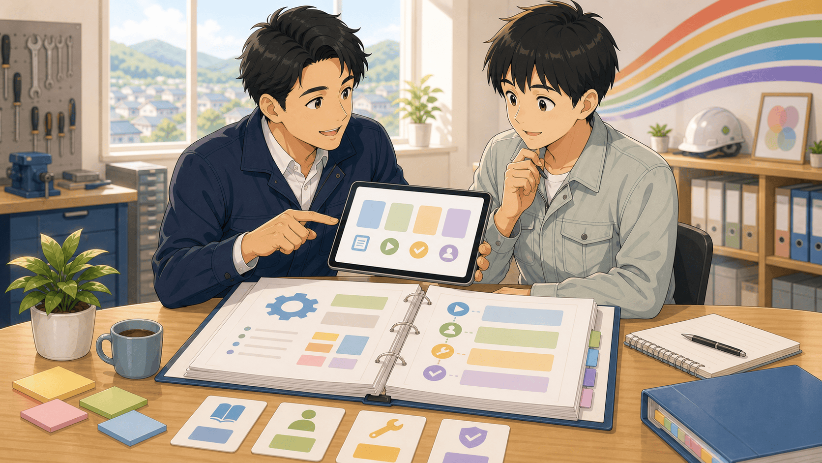 生成AIの使い方を職種別に教えるのアイキャッチ