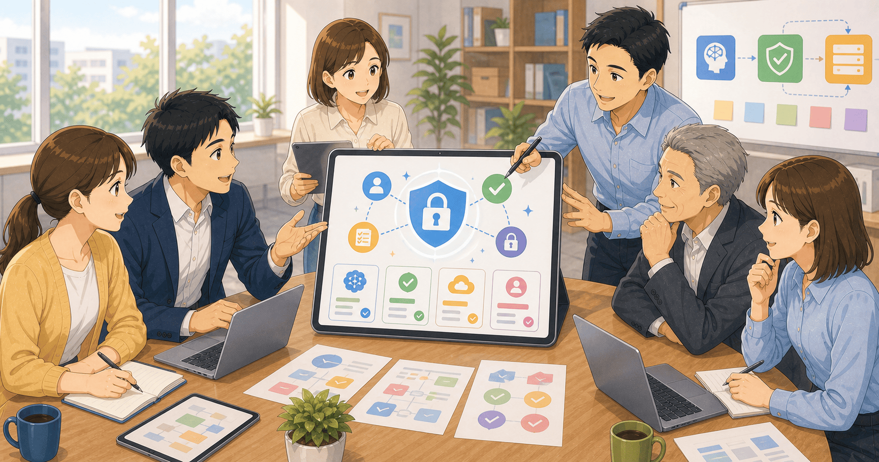 生成AIを安全に使うための社内教育のアイキャッチ