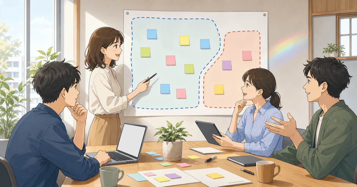 AI共創開発で最初に決める「作らないもの」の線引きのアイキャッチ