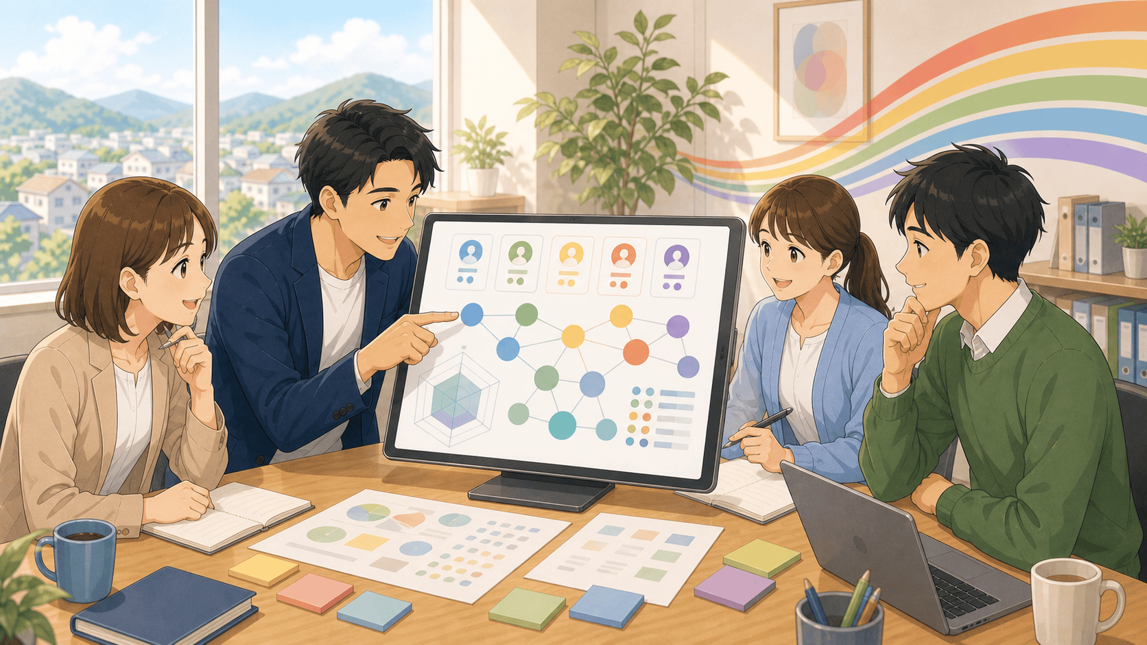 社員のスキルを見える化するのアイキャッチ