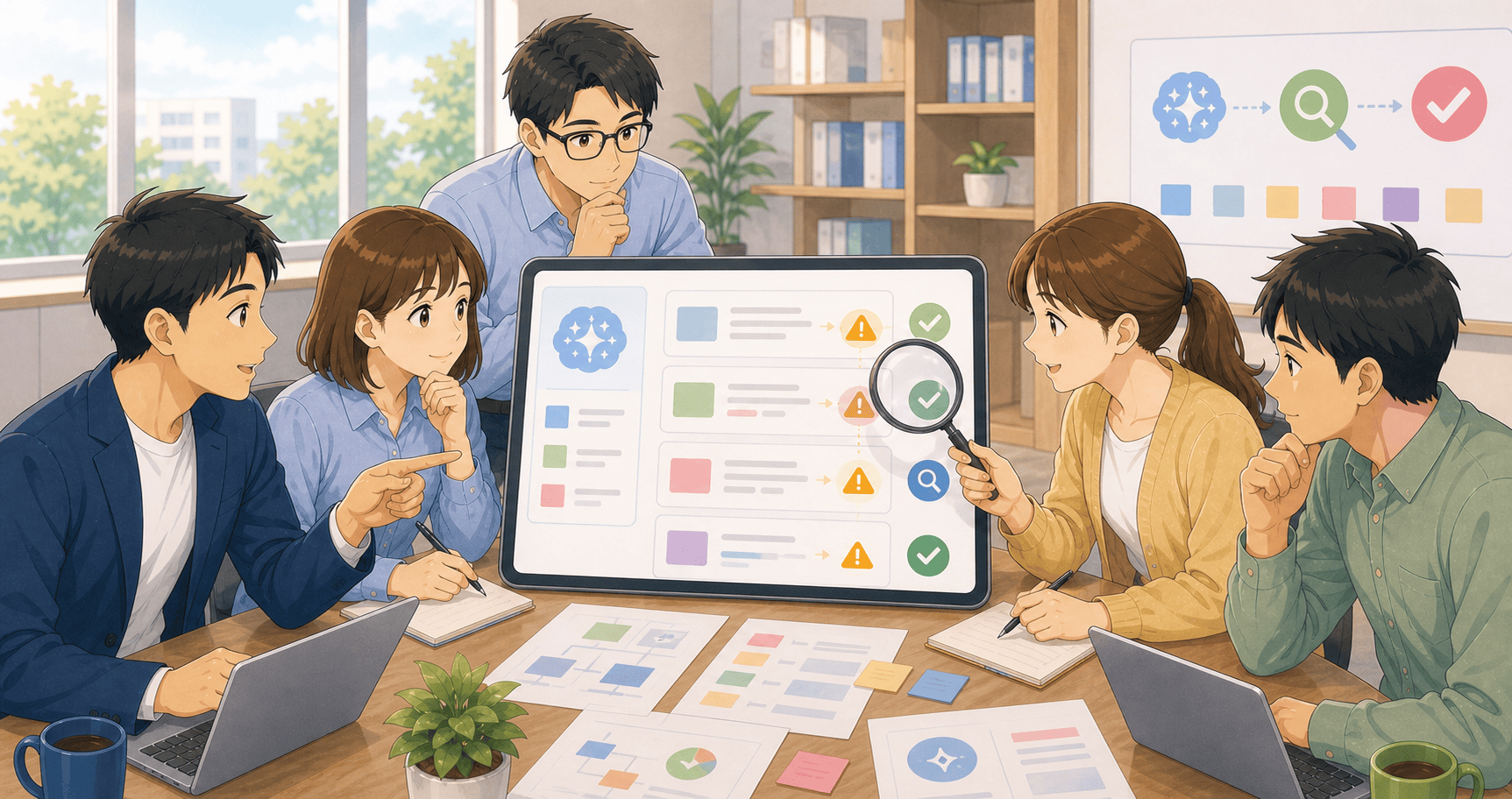 生成AIの誤情報を見抜く力を育てるのアイキャッチ