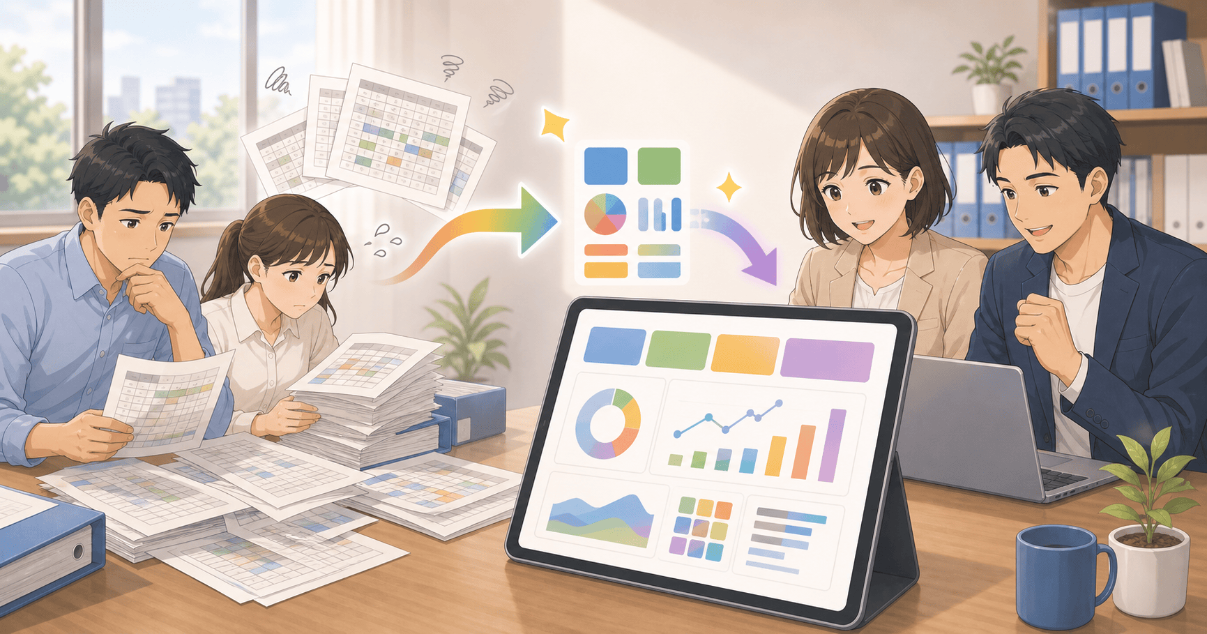 スプレッドシート集計から脱却する経営管理のアイキャッチ