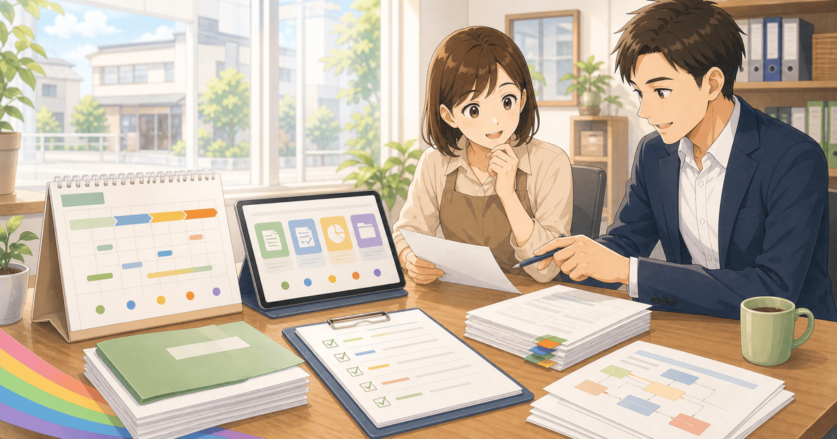 補助金申請に必要な書類とスケジュールのアイキャッチ