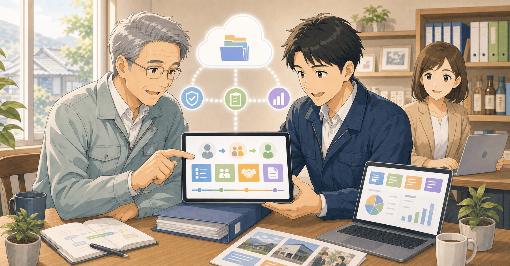 地域の後継者・事業承継とDXのアイキャッチ