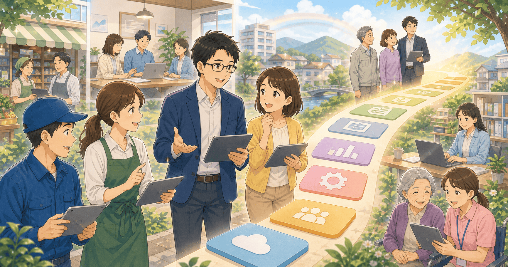 無理なく続けられるDXの進め方のアイキャッチ
