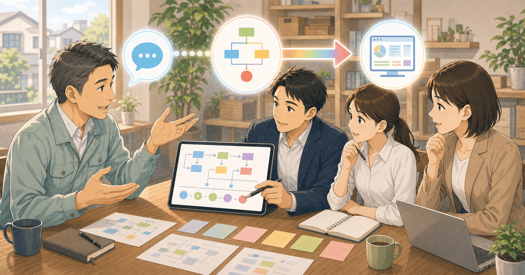 経営者の言葉を業務とシステムに翻訳するのアイキャッチ