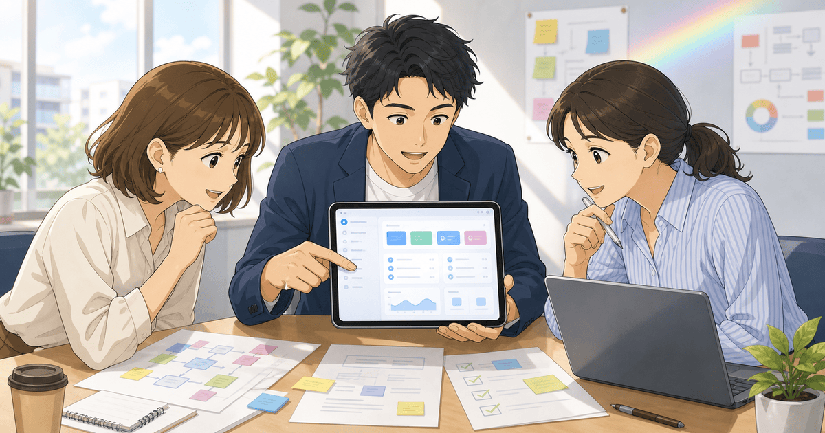 AIに作らせた画面を業務目線で確認するのアイキャッチ