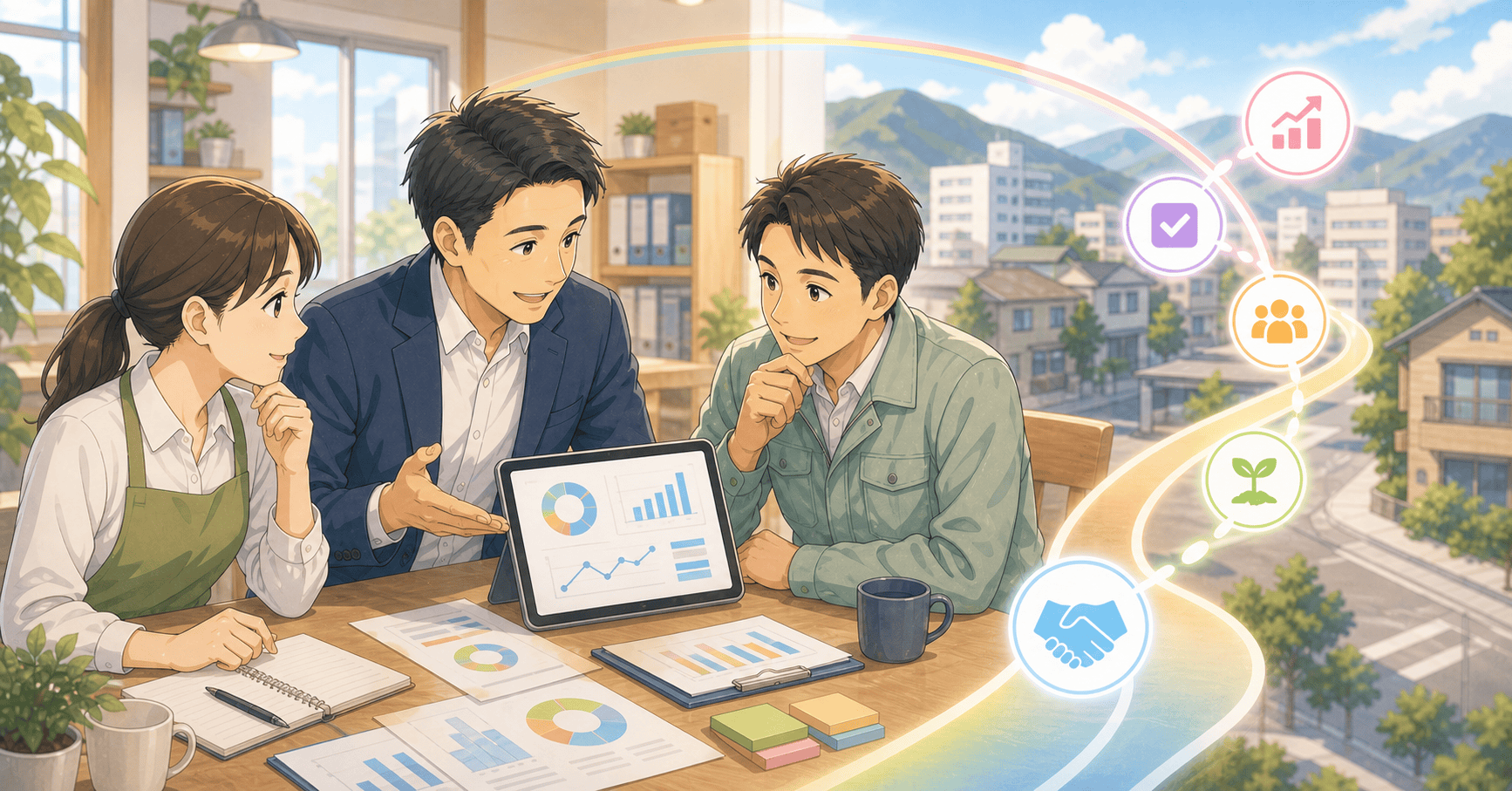 伴走型のDX支援が中小企業に向いている理由のアイキャッチ