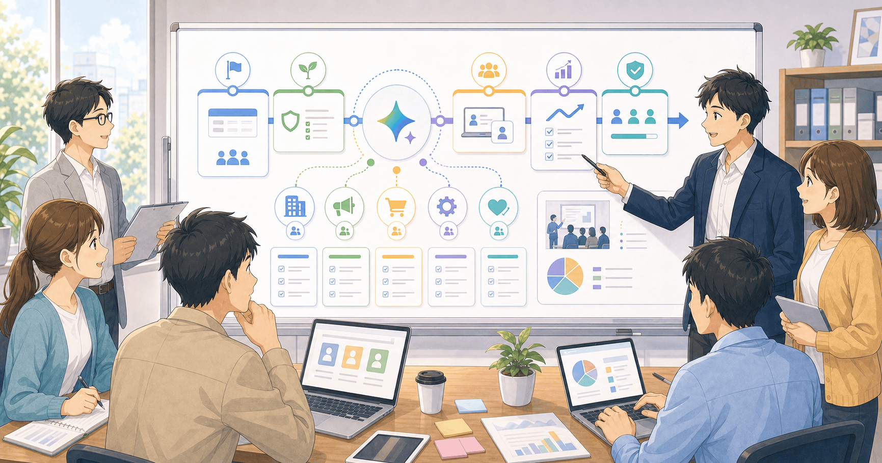 Google WorkspaceでAI活用を全社に広げるのアイキャッチ