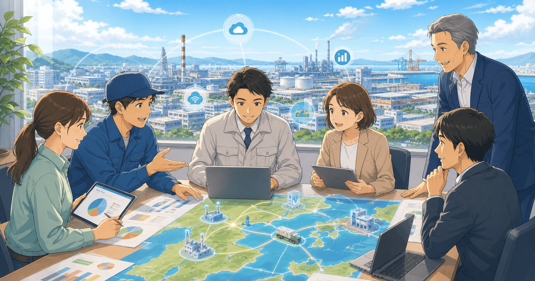 四日市の地場産業とデジタル化のアイキャッチ